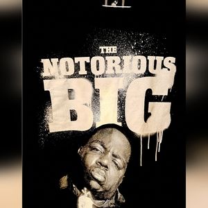Notorious Big (Biggie) graphic tee . Very clean, no rips or no stains